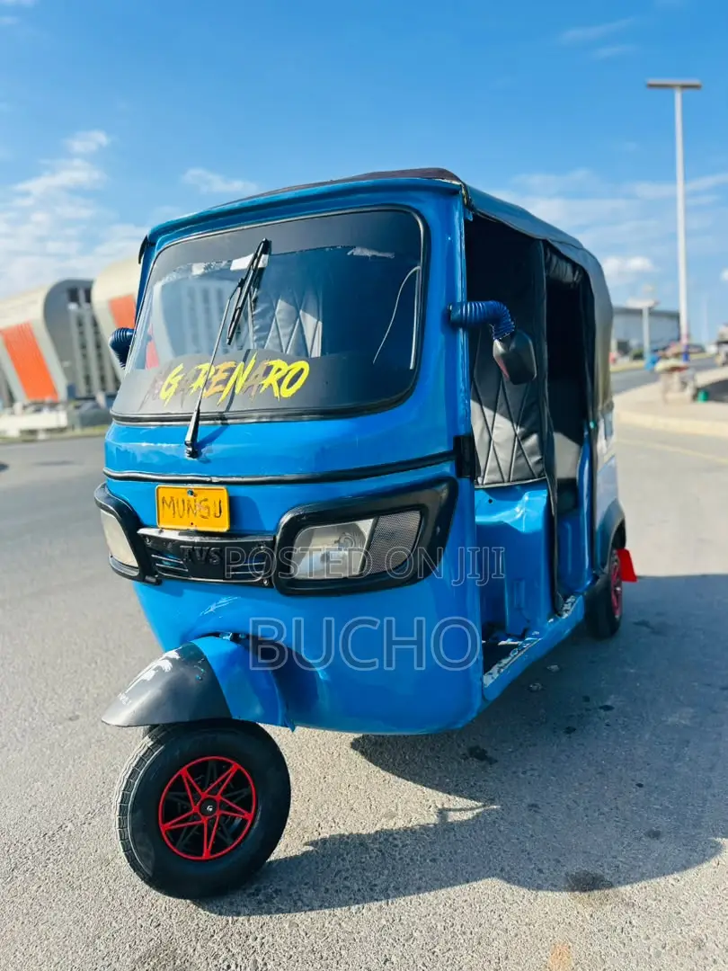 TVS King Deluxe Plus iTouch Start 2023 Blue