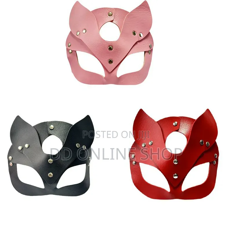 Pu Leather Cat-style Masquerade Eye Masks