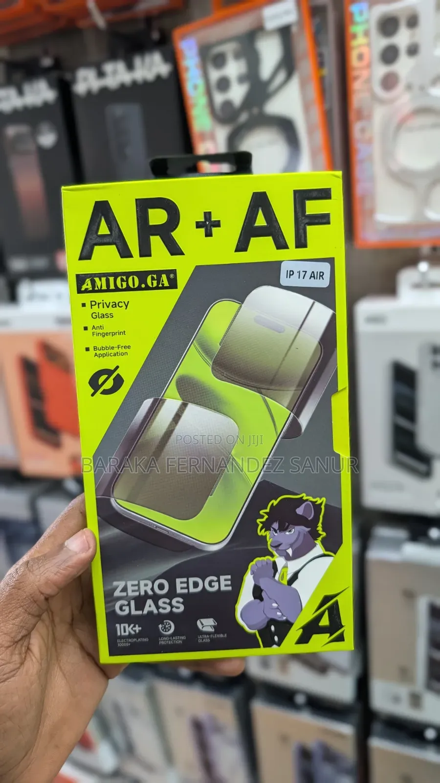 Ar Af Zero Edge Glass