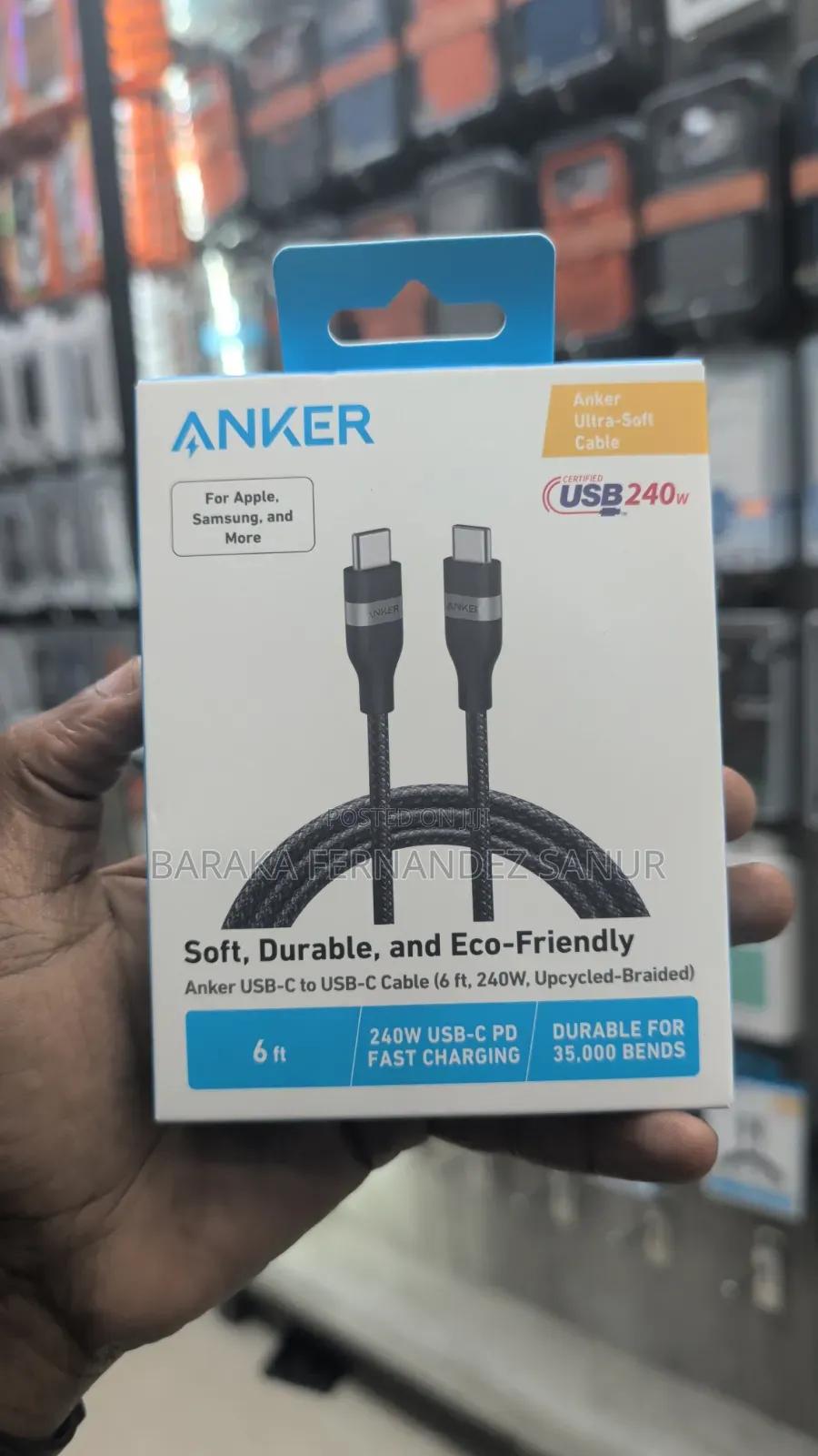 Anker Usb C to Usb C Cable