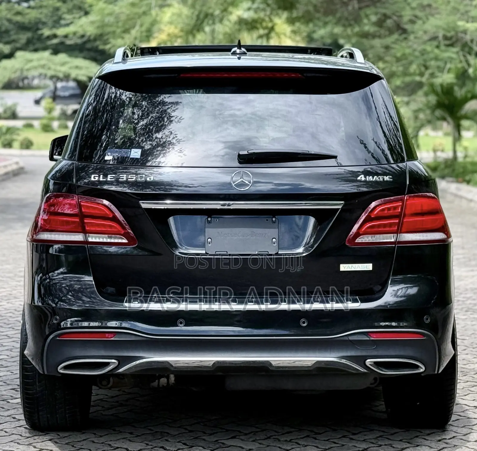 Mercedes-Benz GLE-Class GLE 350d 4MATIC 2015 Black