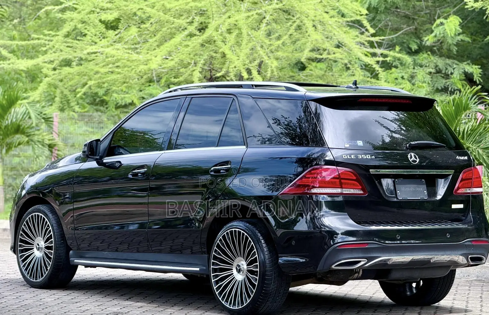 Mercedes-Benz GLE-Class GLE 350d 4MATIC 2015 Black
