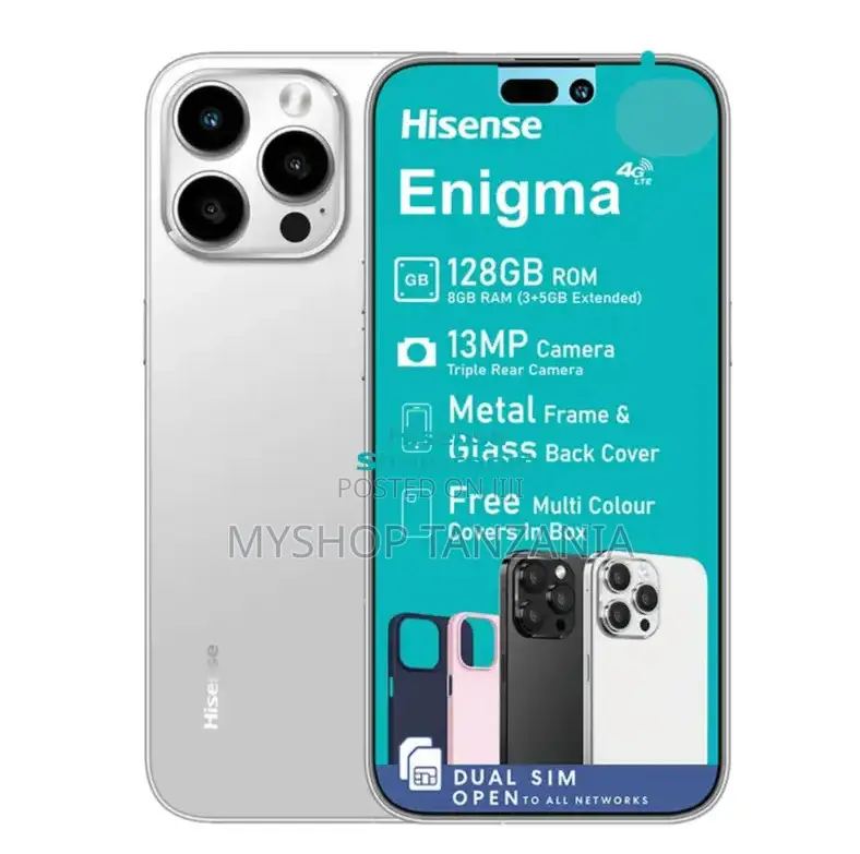 New Hisense A7 128 GB Silver