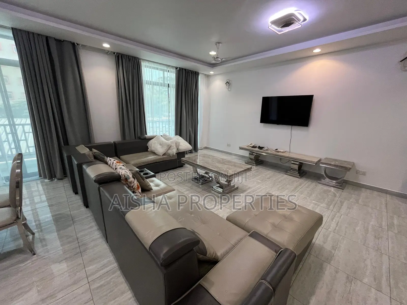 Furnished 3bdrm Apartment in Msasani for rent
