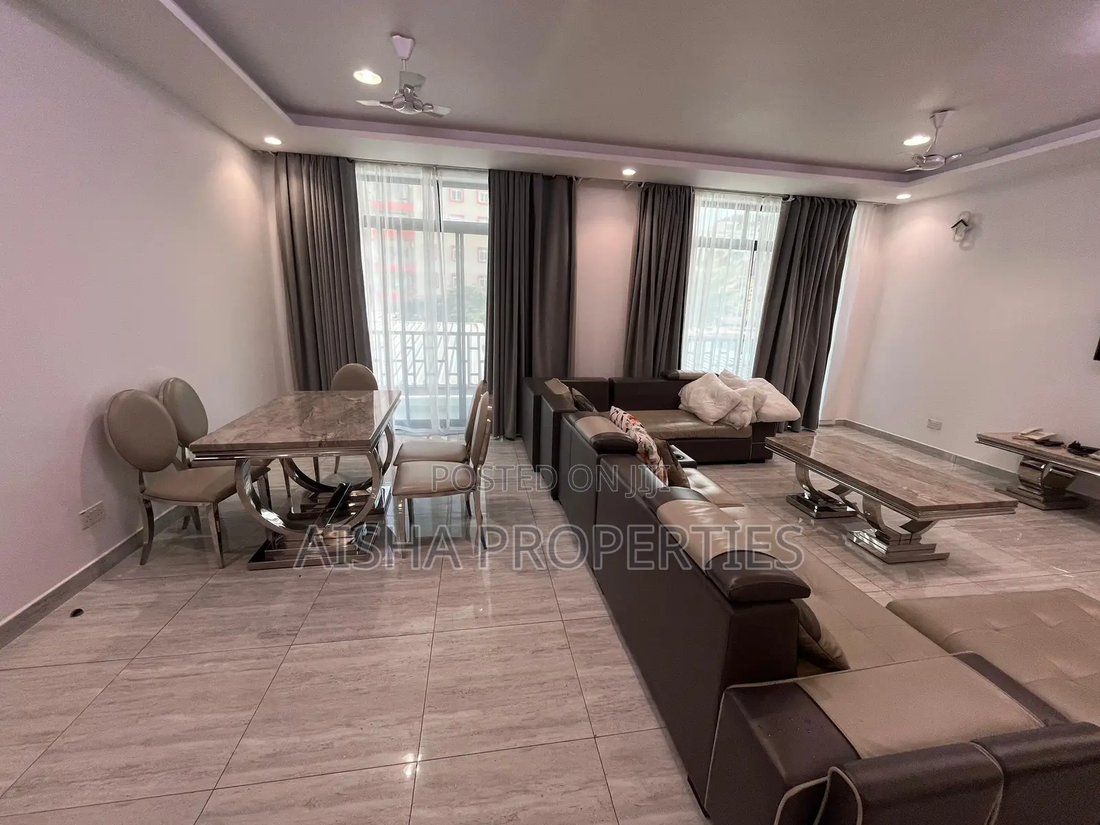 Furnished 3bdrm Apartment in Msasani for rent