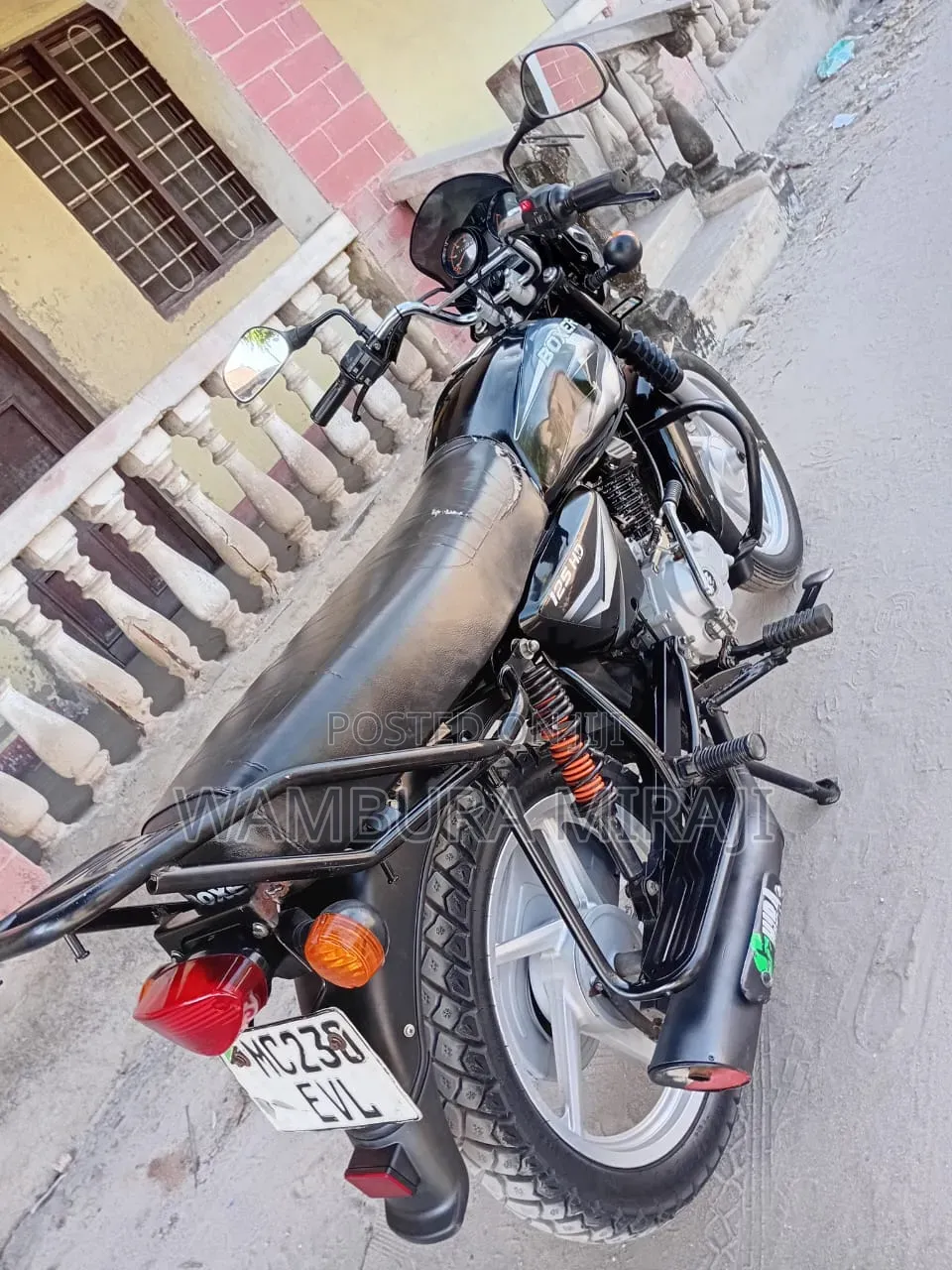 New Bajaj Boxer 125 2025 Black
