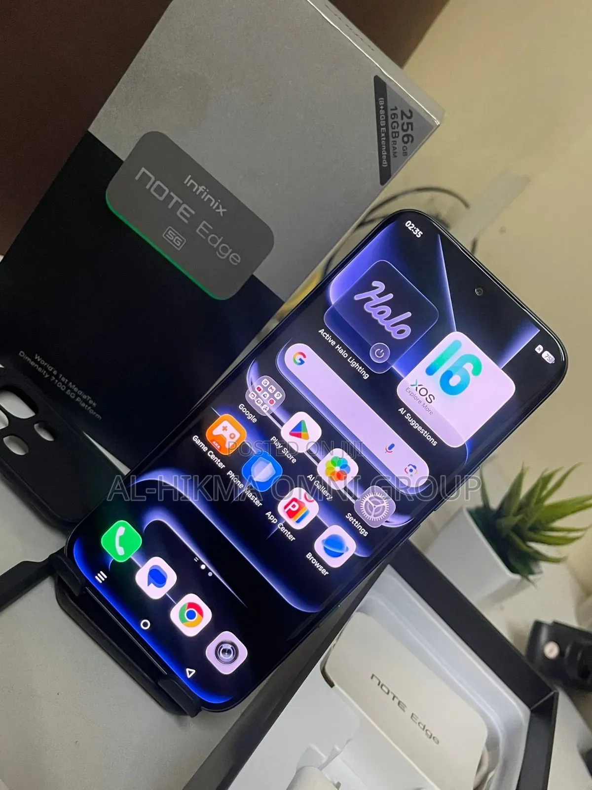 New Infinix Note Edge 256 GB Black