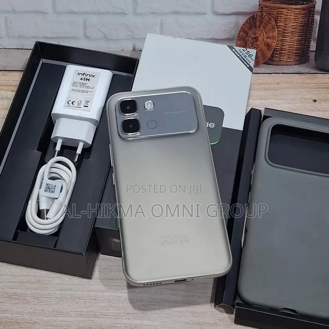 New Infinix Note Edge 256 GB Silver