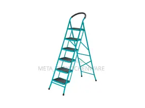 Total Steel Ladder 6 Steps 380x260mm Max Load 150kg Thlad09061