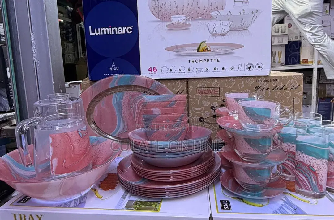 46pcs Luminarc Dinner Set