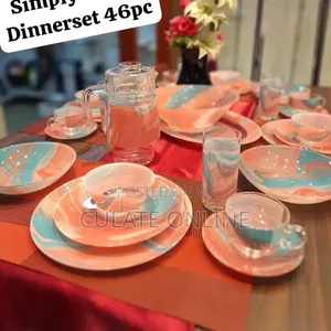 46pcs Luminarc Dinner Set