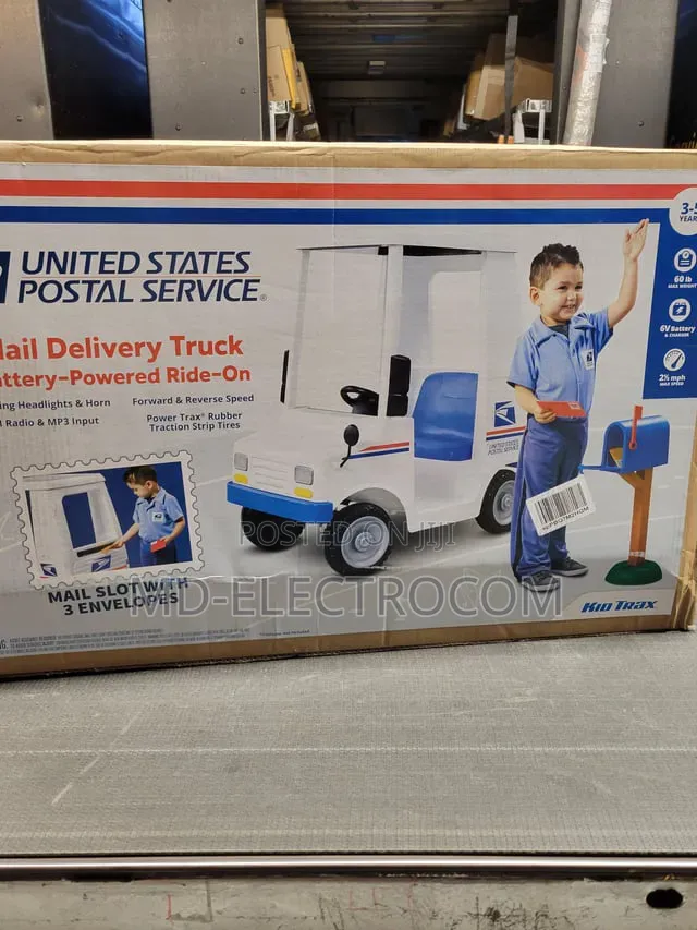 Kid Trax 6v Usps Mail Truck Ride-on Toy