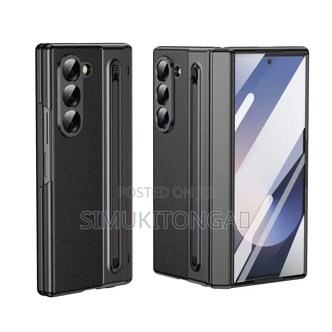 Leather Fold Case With Glass 
Available