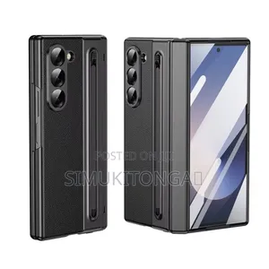 Leather Fold Case With Glass 
Available