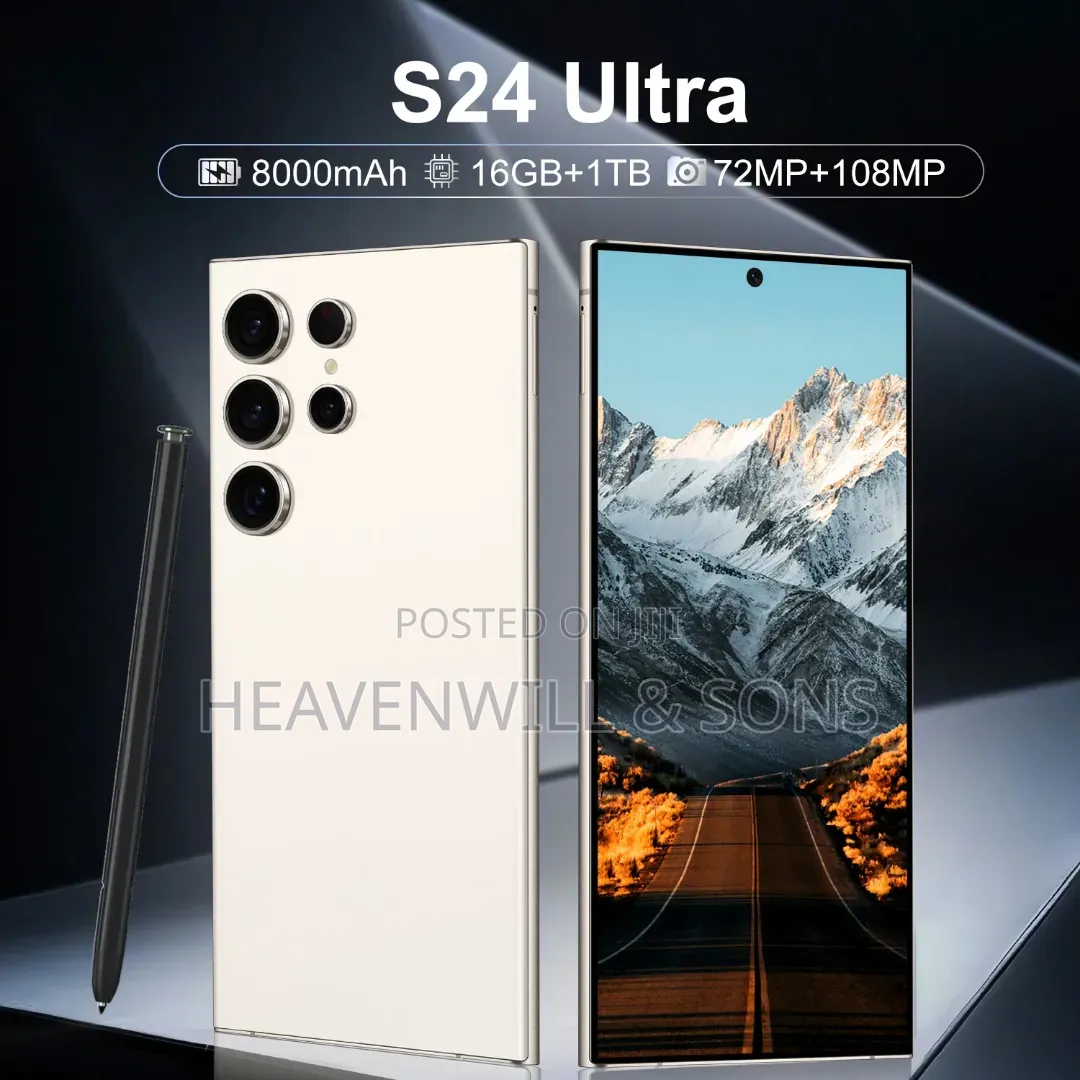 New Mobile Phone 1 TB Black