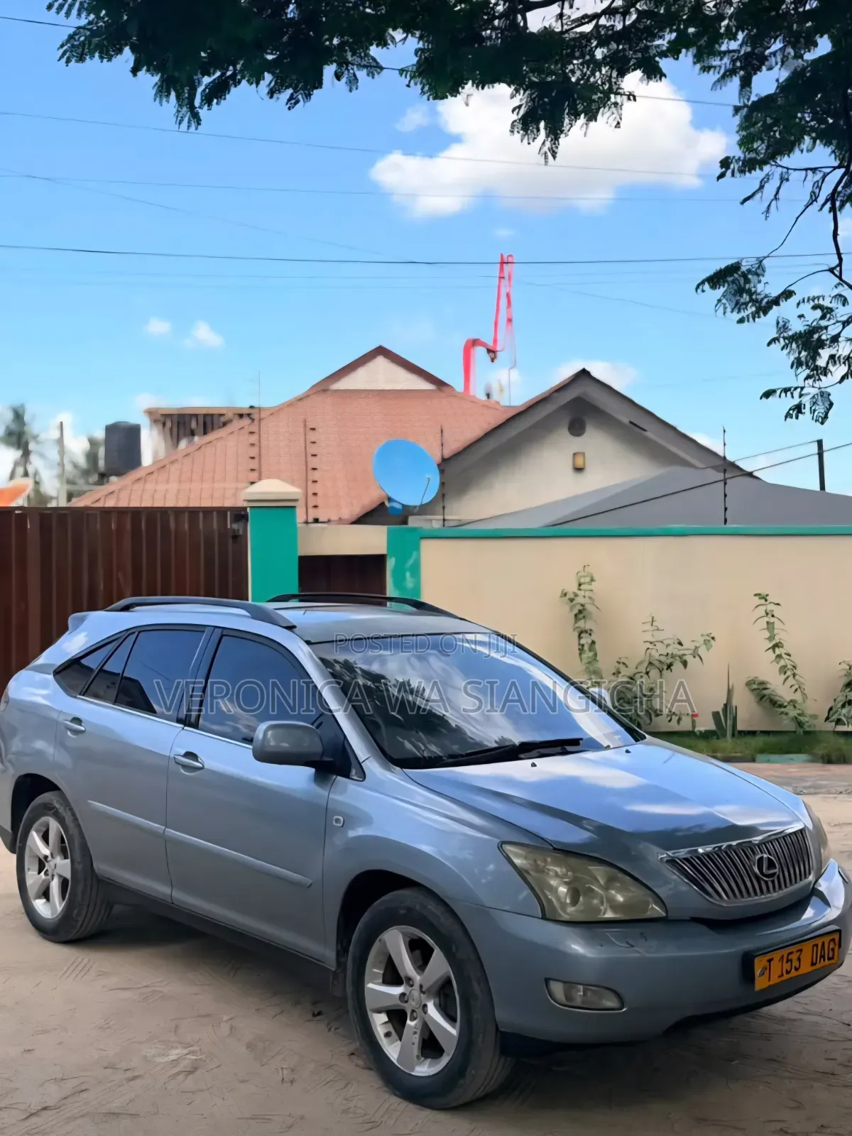 Toyota Harrier 2007 Blue