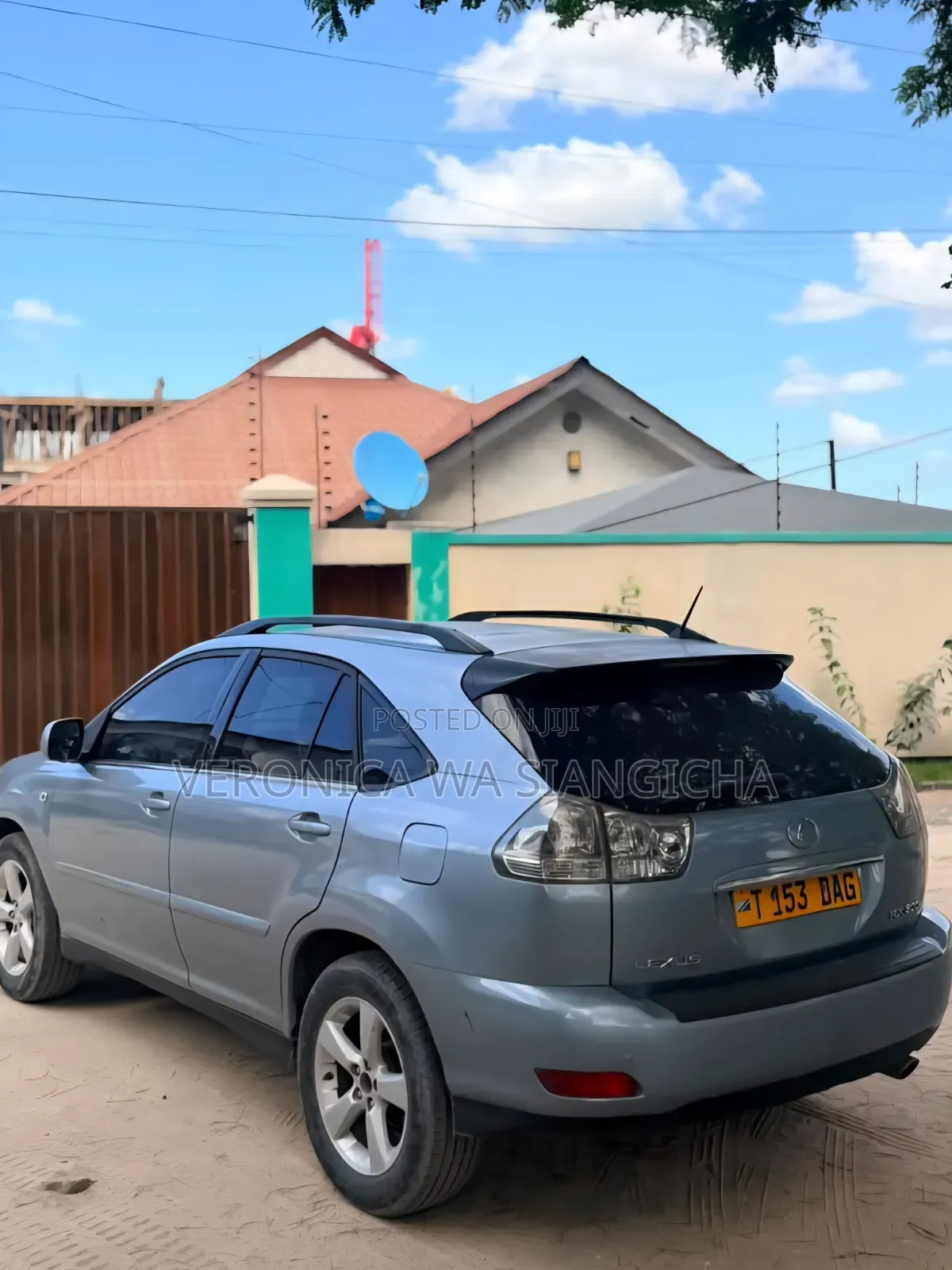 Toyota Harrier 2007 Blue