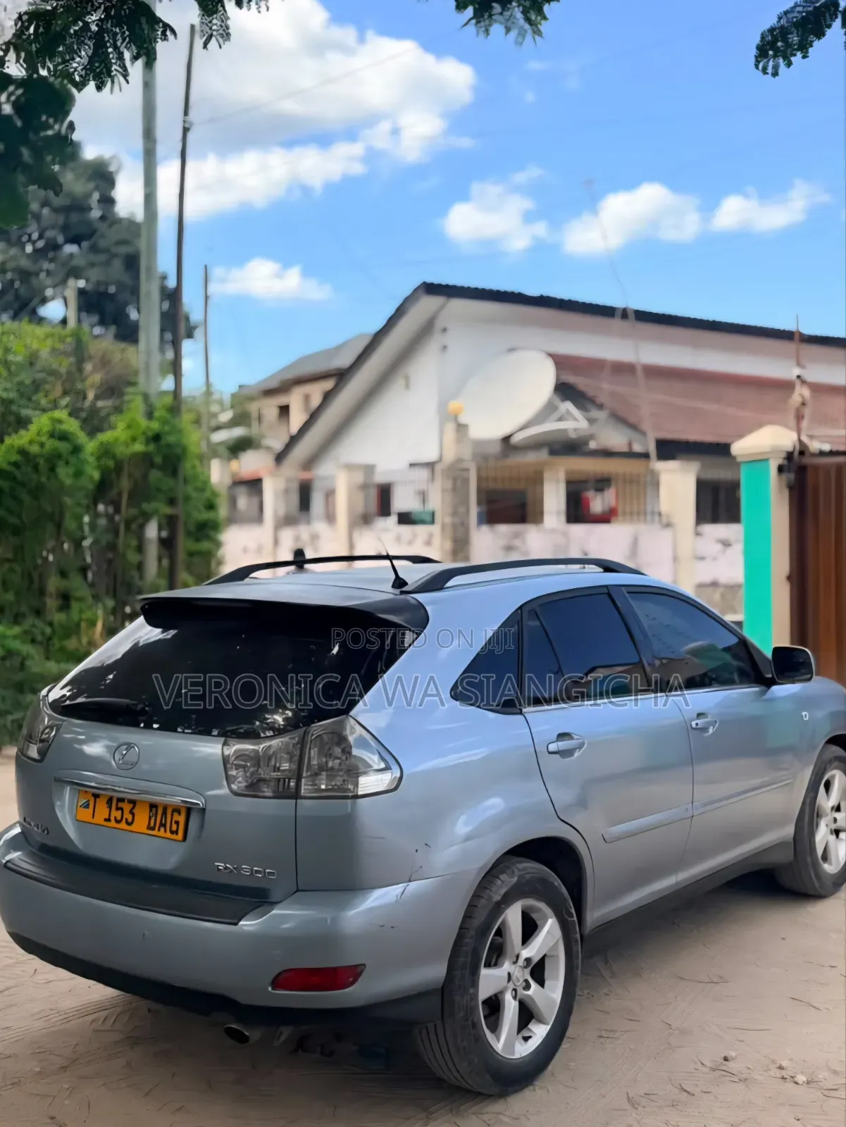 Toyota Harrier 2007 Blue