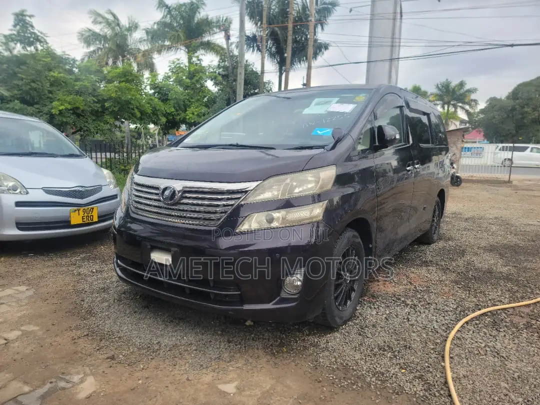 Toyota Alphard 2009 Maroon