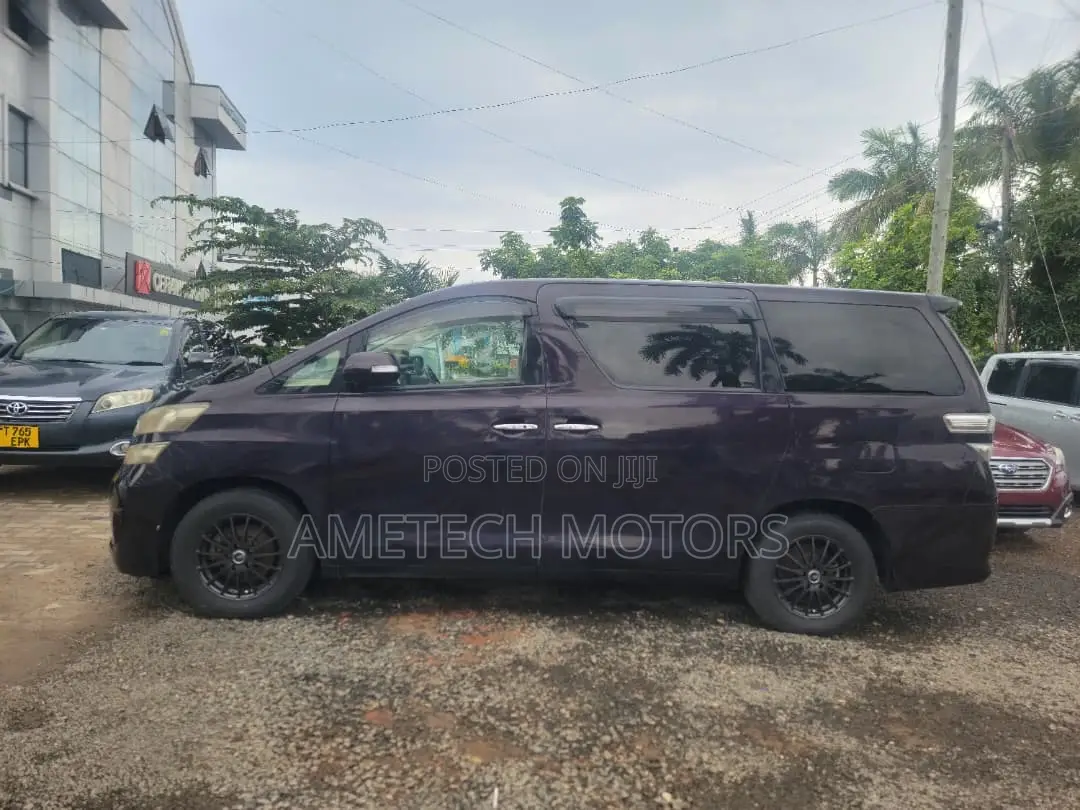 Toyota Alphard 2009 Maroon