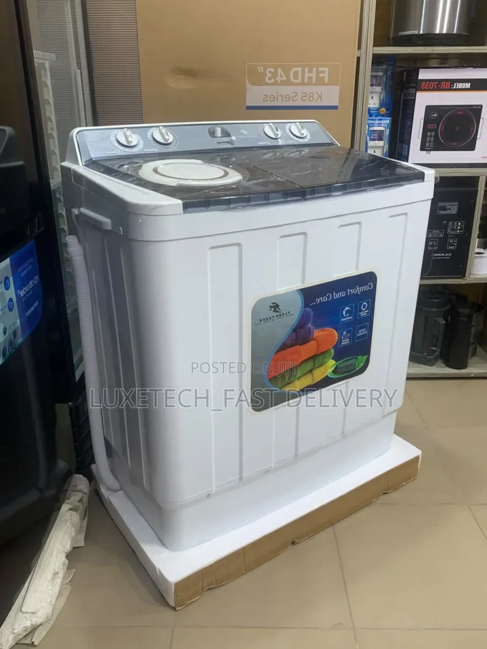 Flash Fuzen 15kg Manual Twin-Tub Washing Machine