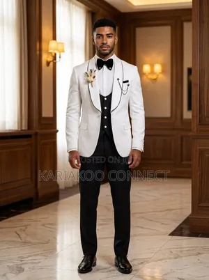 White Breast Suit