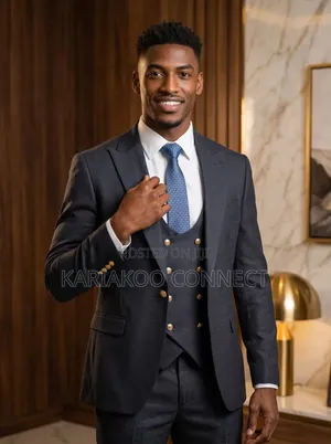 Navy Office Wear Suit