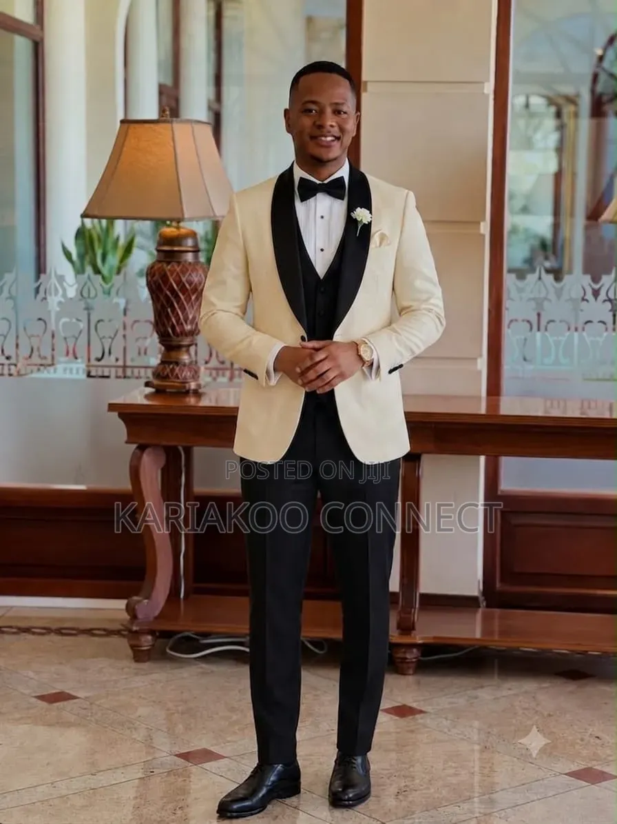 Golden Wedding Suit