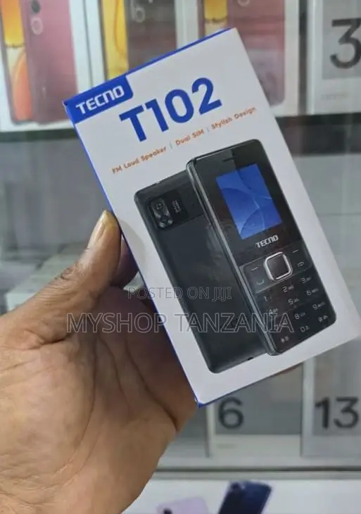 New Mobile Phone Blue