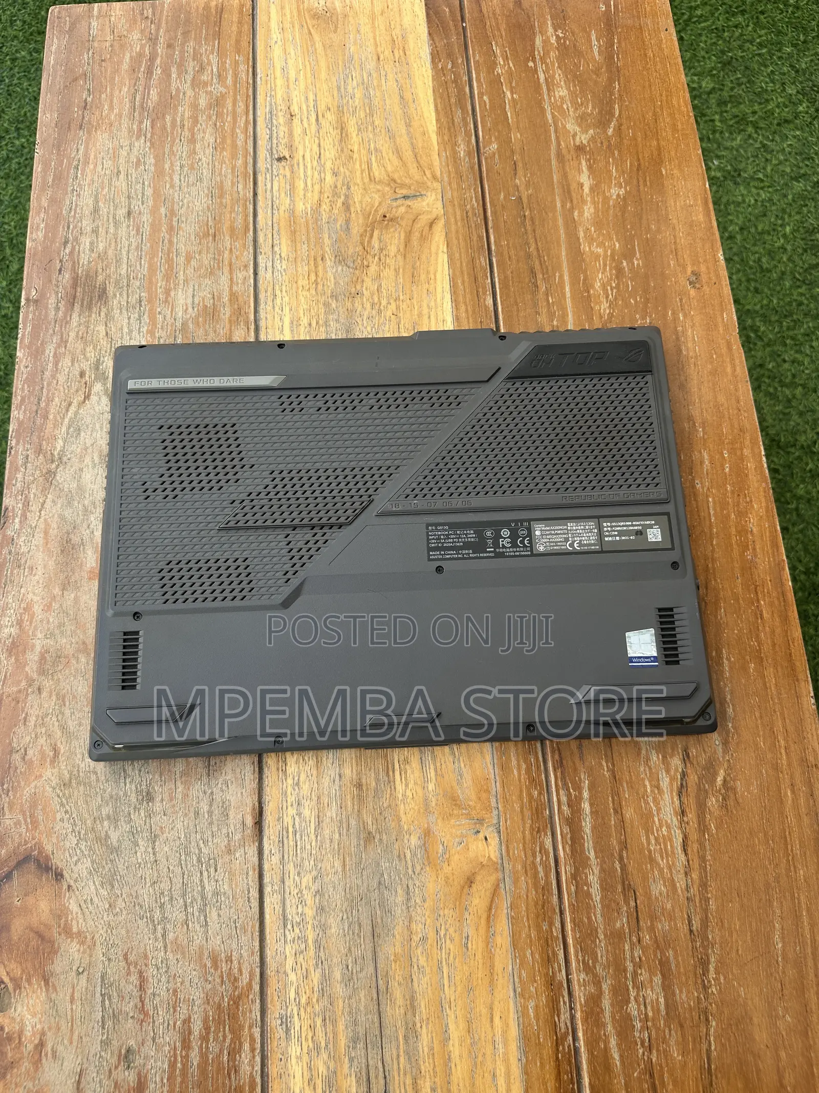 Laptop Asus ROG Strix G15 G512 16GB AMD Ryzen 9 SSD 512GB