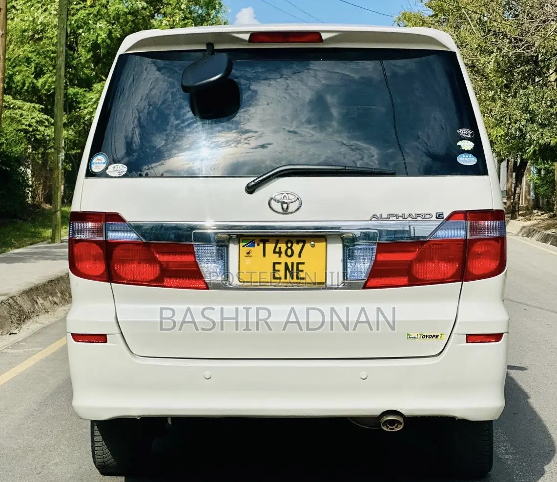 Toyota Alphard 2007 White