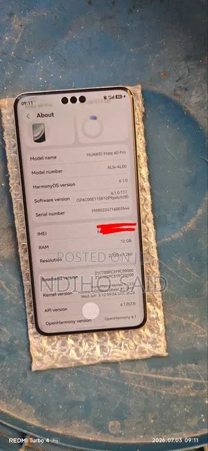 New Huawei Mate 60 Pro 512 GB White