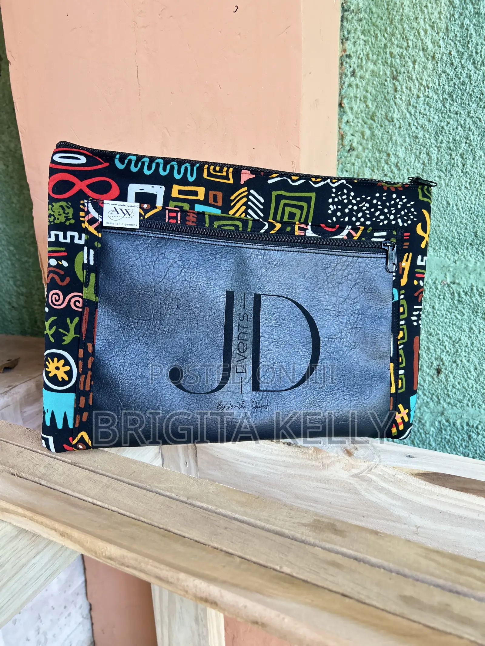 Premium Customized African Print Notebooks Gift Sets