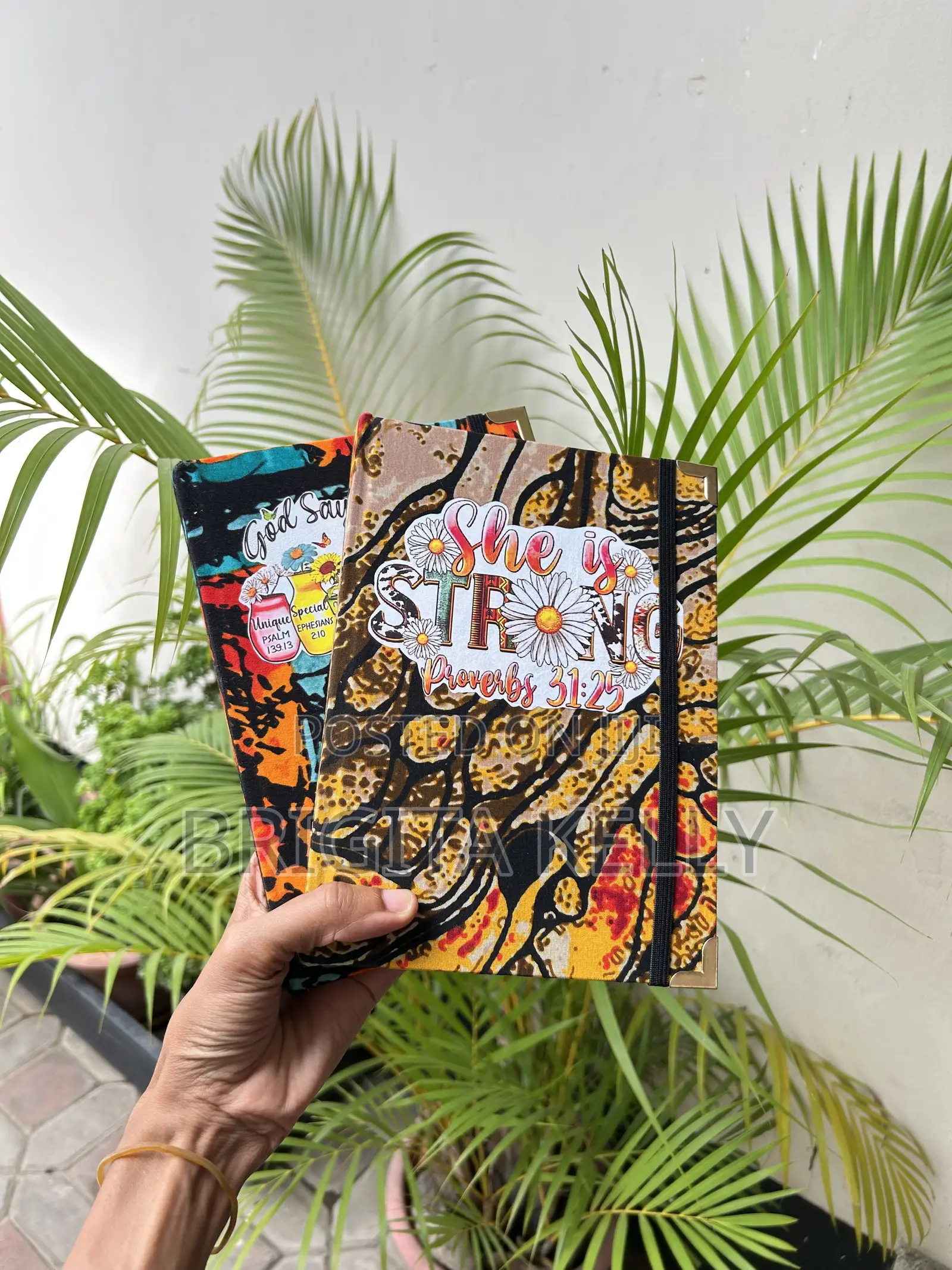Premium Customized African Print Notebooks Gift Sets