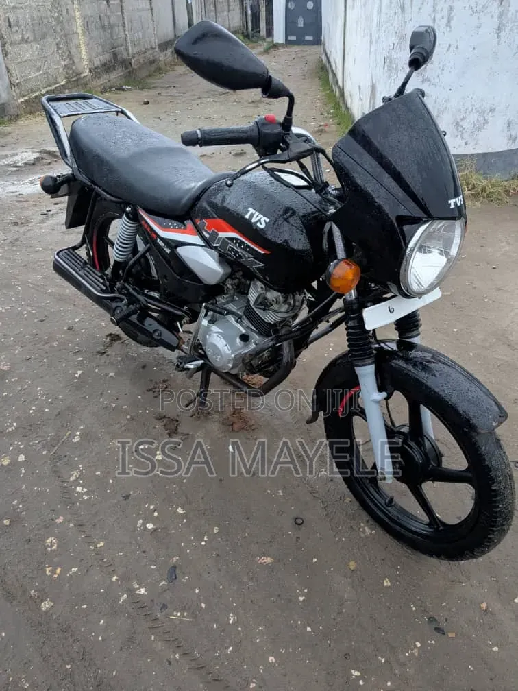 TVS HLX 125 2025 Black