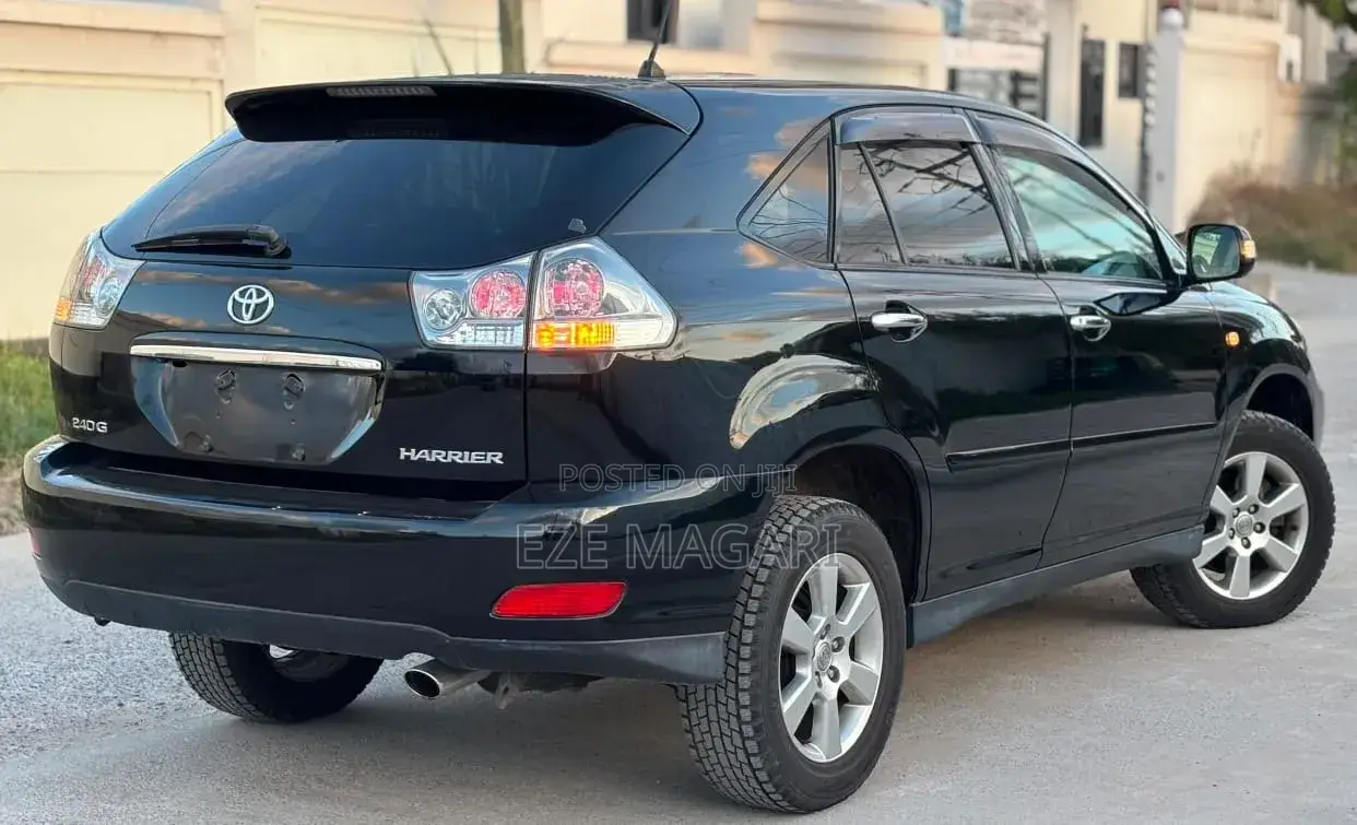 Toyota Harrier 2007 Black