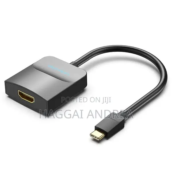 Vention Type-C to Hdmi Adapter 0.15m Black Abs Type