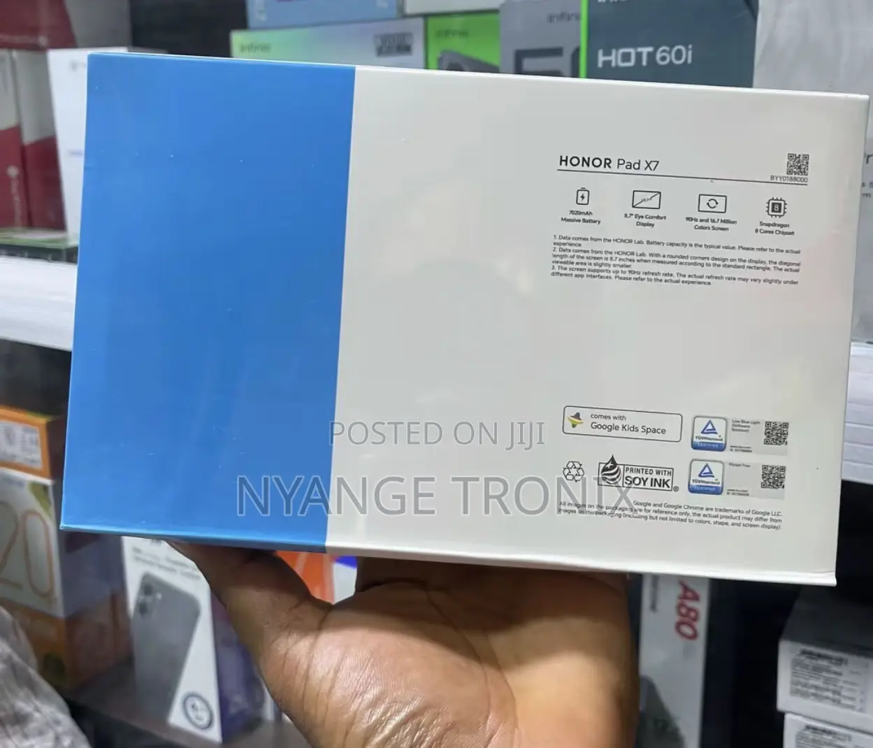 New Honor Pad X7 128 GB Silver