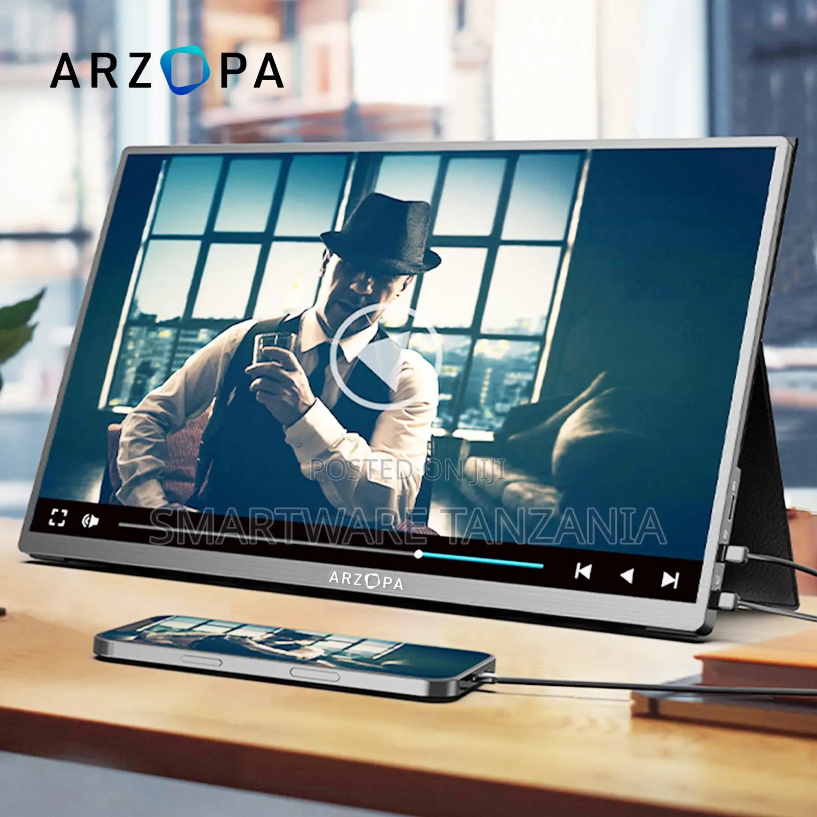 Arzopa Portable Monitor Enhance Your Streaming Experience Anywhere