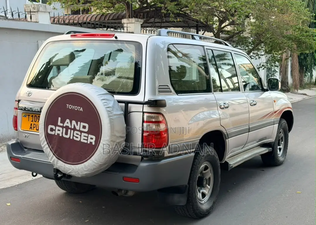 Toyota Land Cruiser 2002 Silver