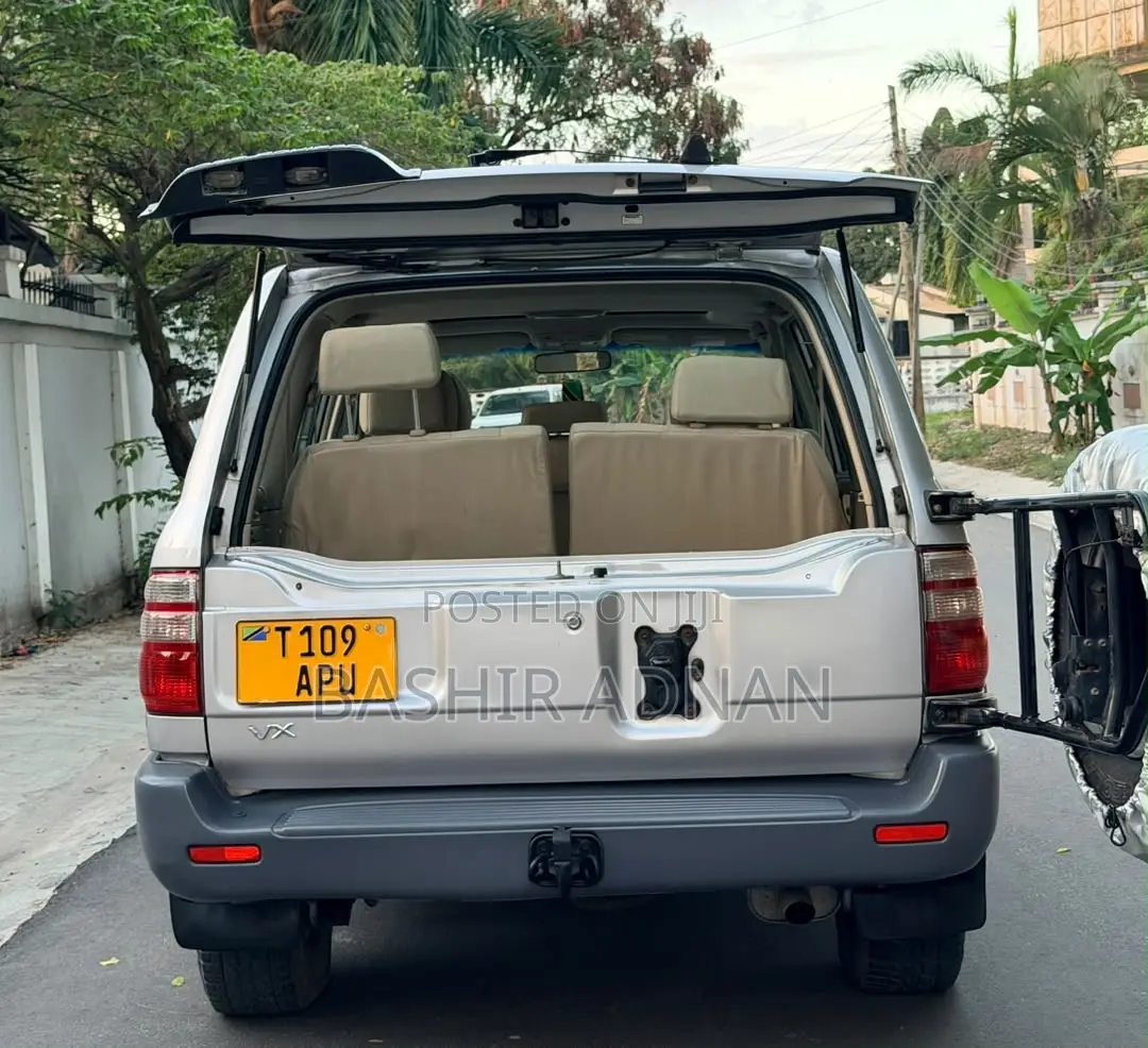 Toyota Land Cruiser 2002 Silver