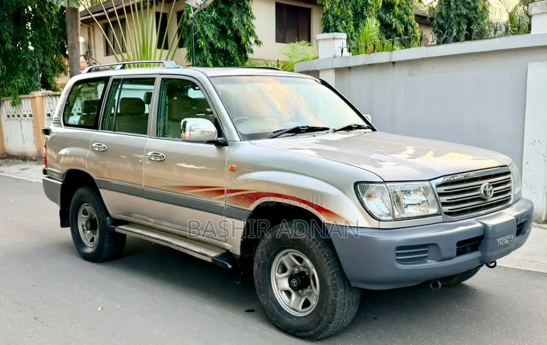 Toyota Land Cruiser 2002 Silver
