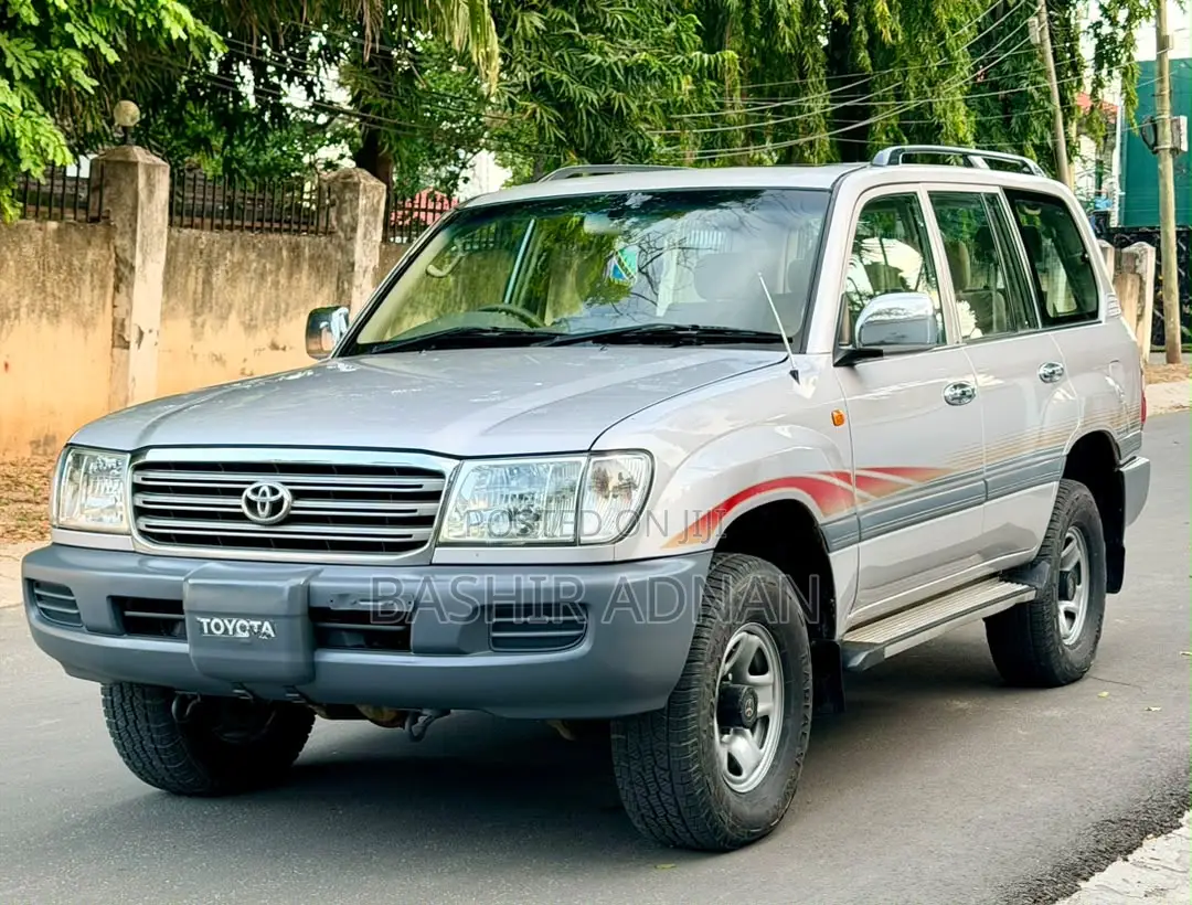 Toyota Land Cruiser 2002 Silver