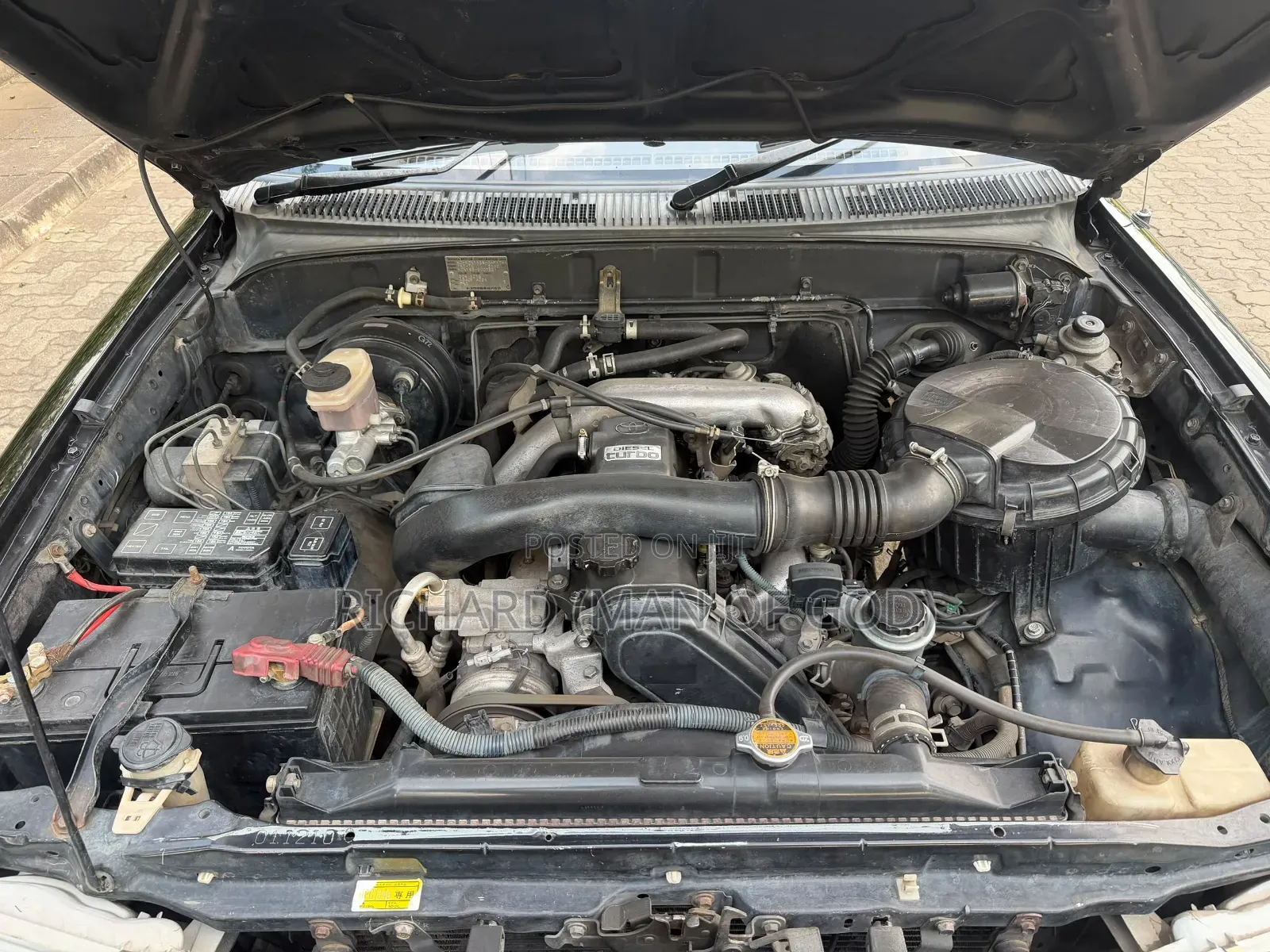 Toyota Hilux Surf 2003 Black