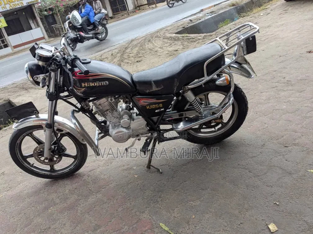 Haojue HJ125-8F 2025 Black