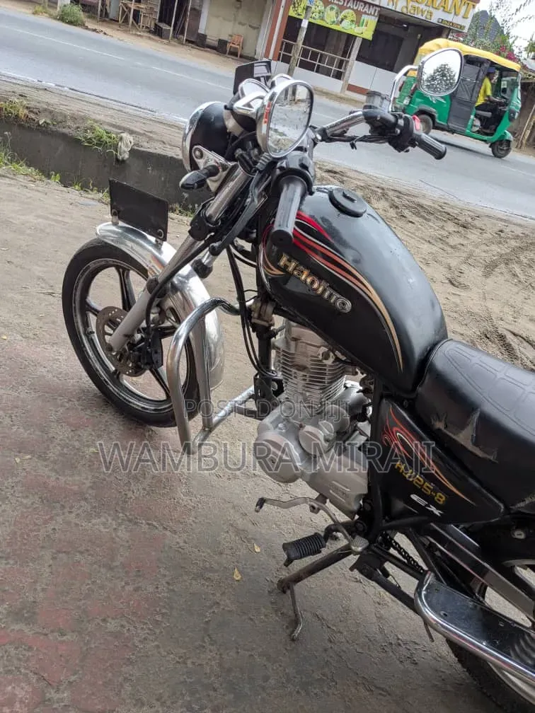 Haojue HJ125-8F 2025 Black