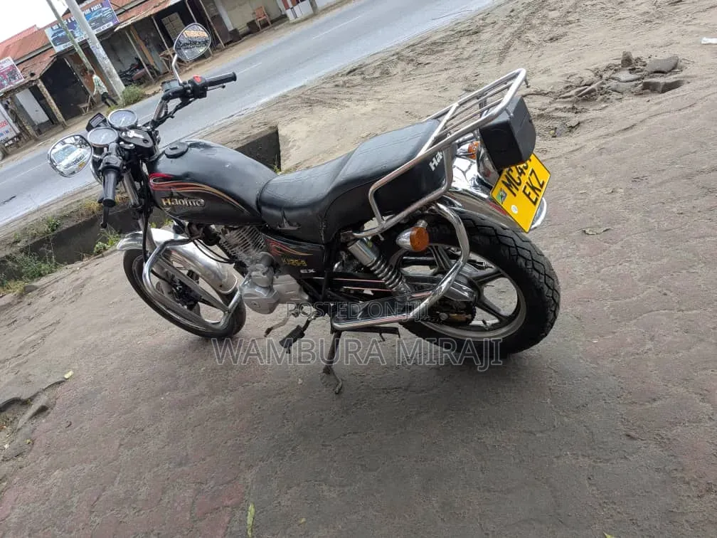 Haojue HJ125-8F 2025 Black
