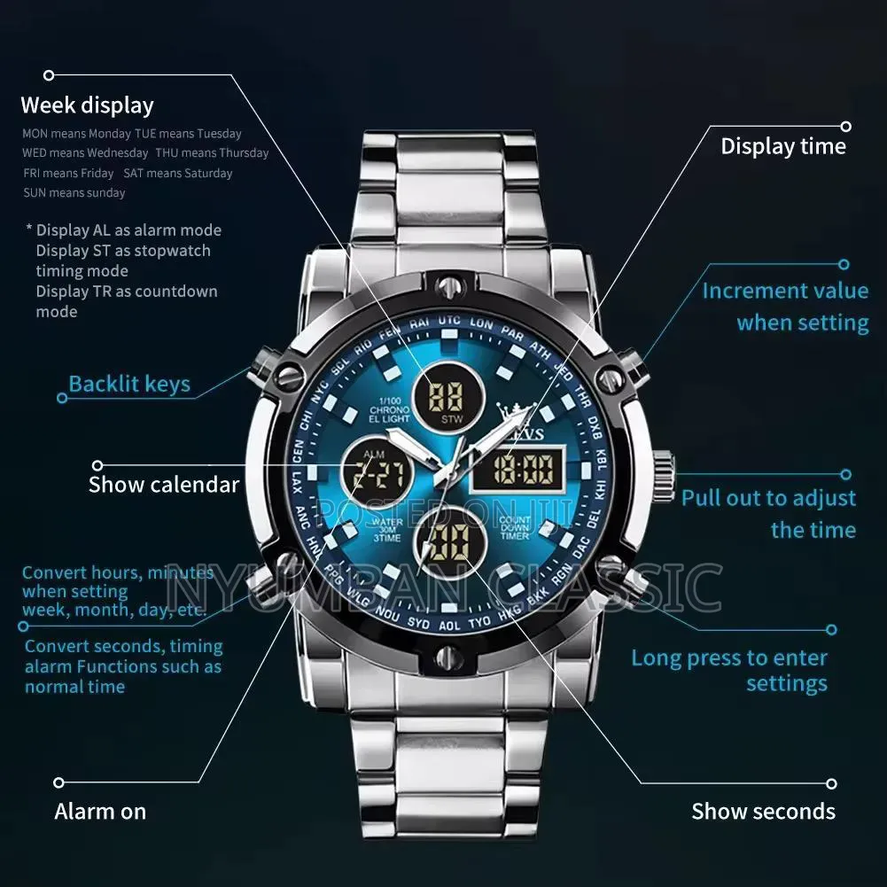 Olevs Chronograph Watches
