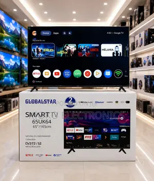 65”Globalstar Smart Google Tv