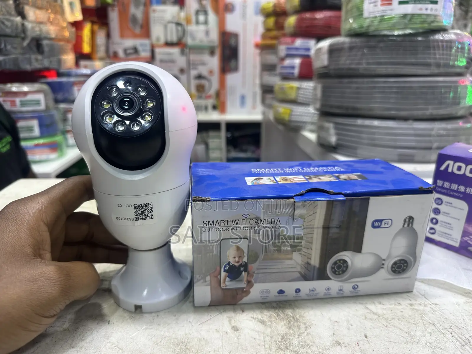 E27 Bulb Wireless Surveillance Camera 5g Wifi Night